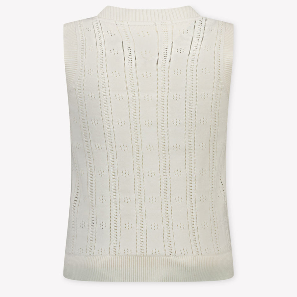Tommy Hilfiger Kids Girls Vest  Cream