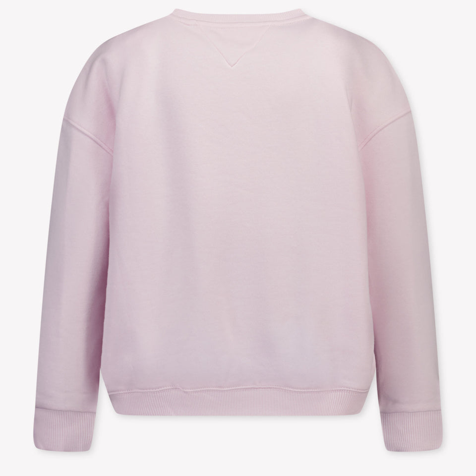 Tommy Hilfiger Kids Girls Sweater Light Pink