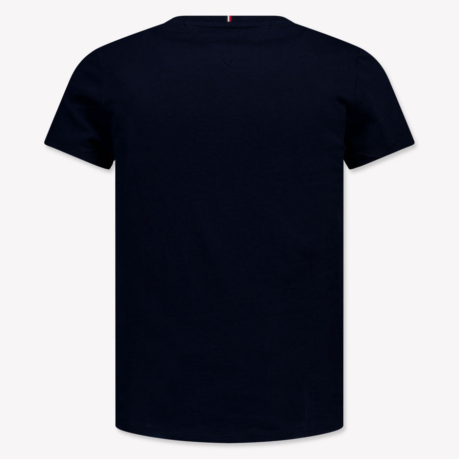Tommy Hilfiger Kinder Meisjes T-Shirt In Navy