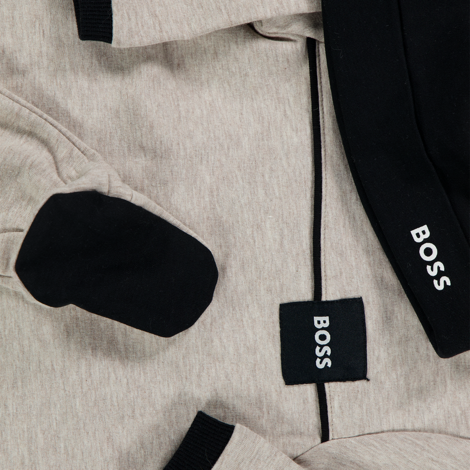 Boss Baby Jongens Boxpakje In Licht Beige
