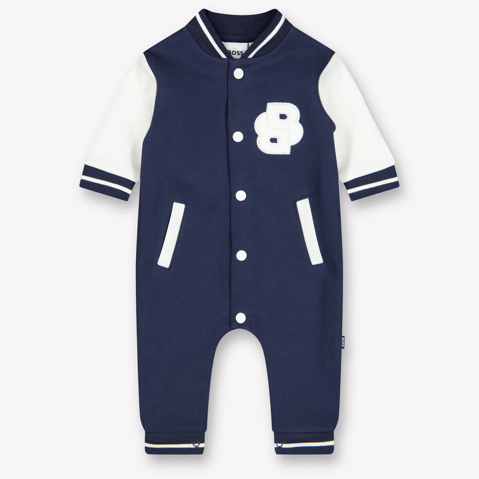 Boss Baby Boys Playsuit  Navy