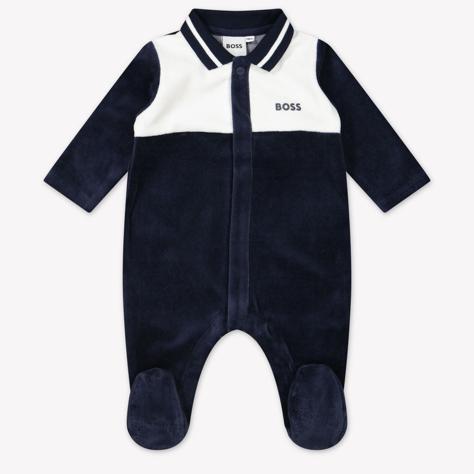 Boss Baby Jongens Boxpakje In Navy