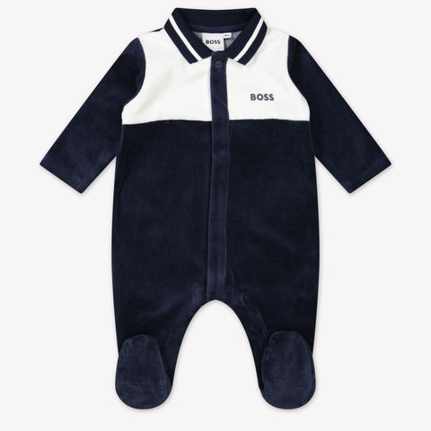 Boss Baby Boys Playsuit  Navy