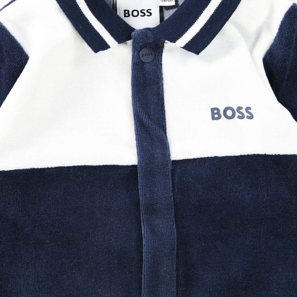 Boss Baby Jongens Boxpakje In Navy