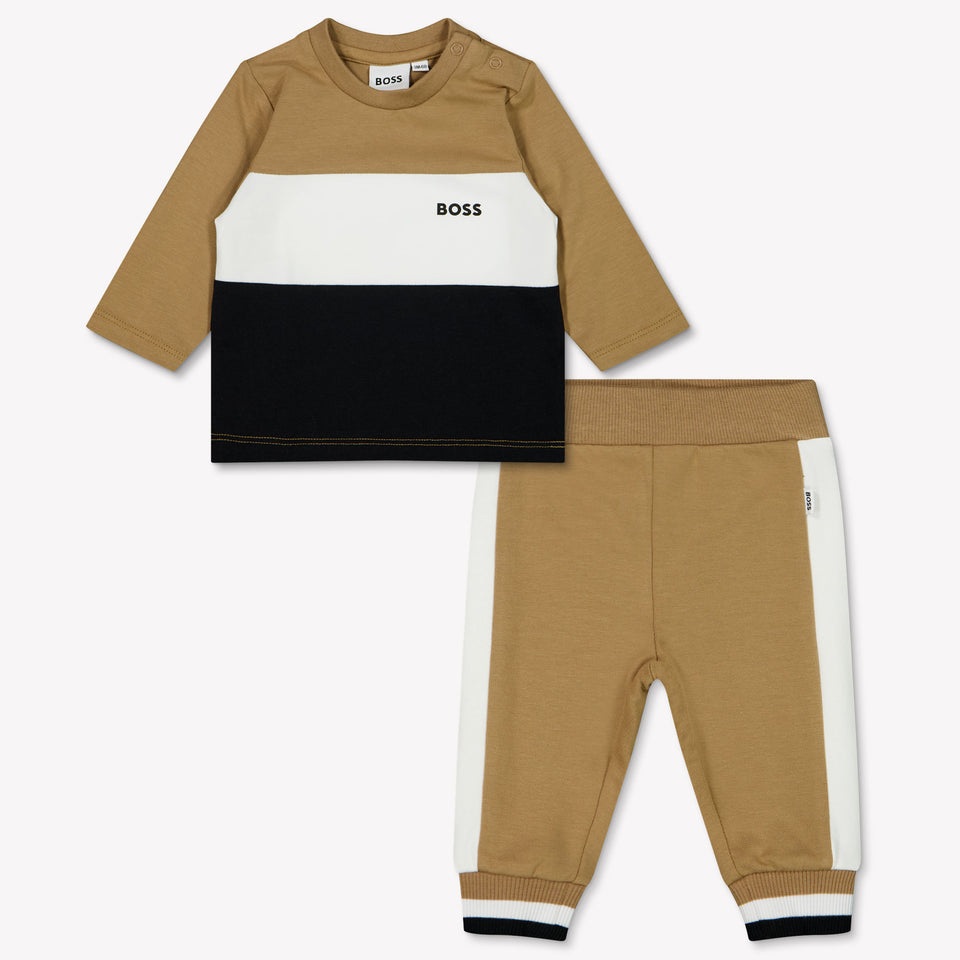 Boss Baby Boys Tracksuit  Camel