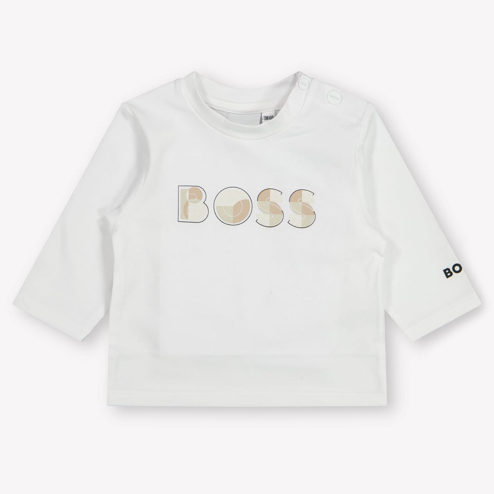 Boss Baby Jongens T-Shirt In Wit