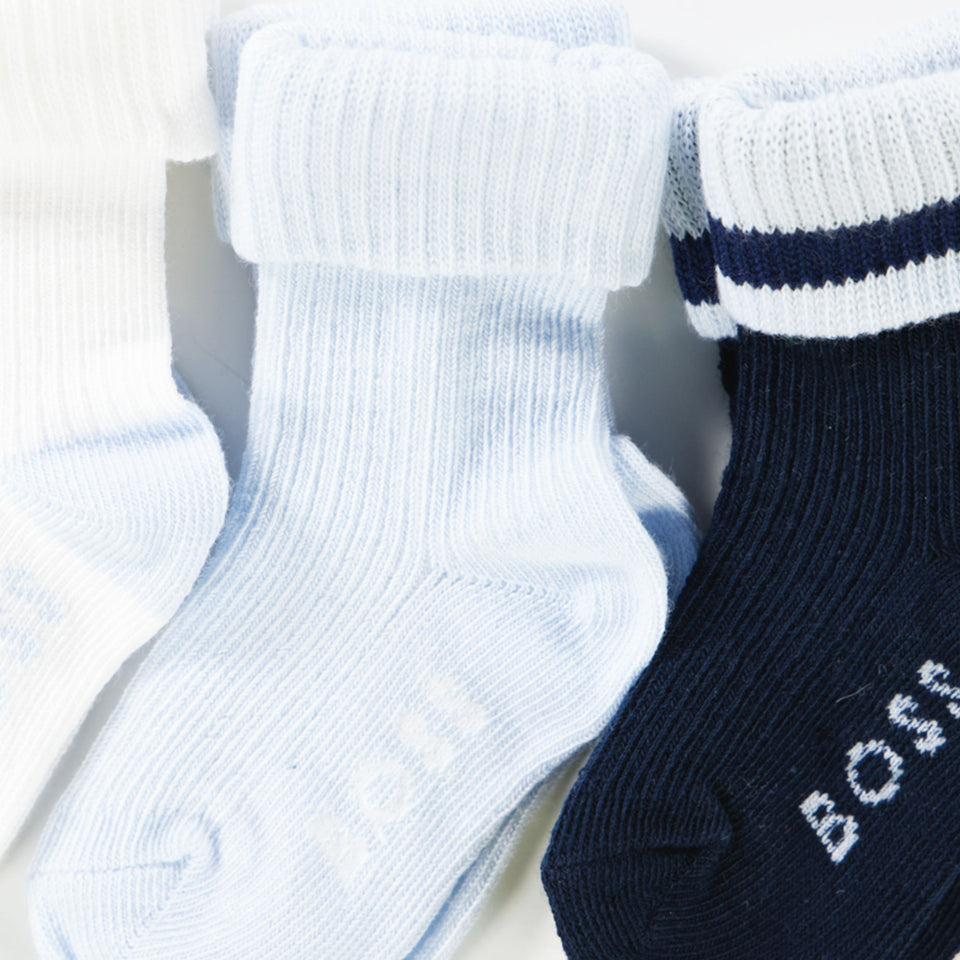 Boss Baby Boys Socks  Light Blue