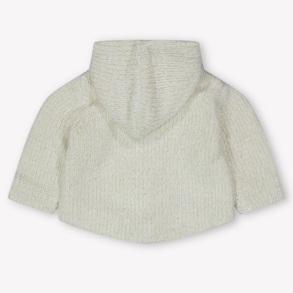 Boss Baby Girls Vest  Offwhite