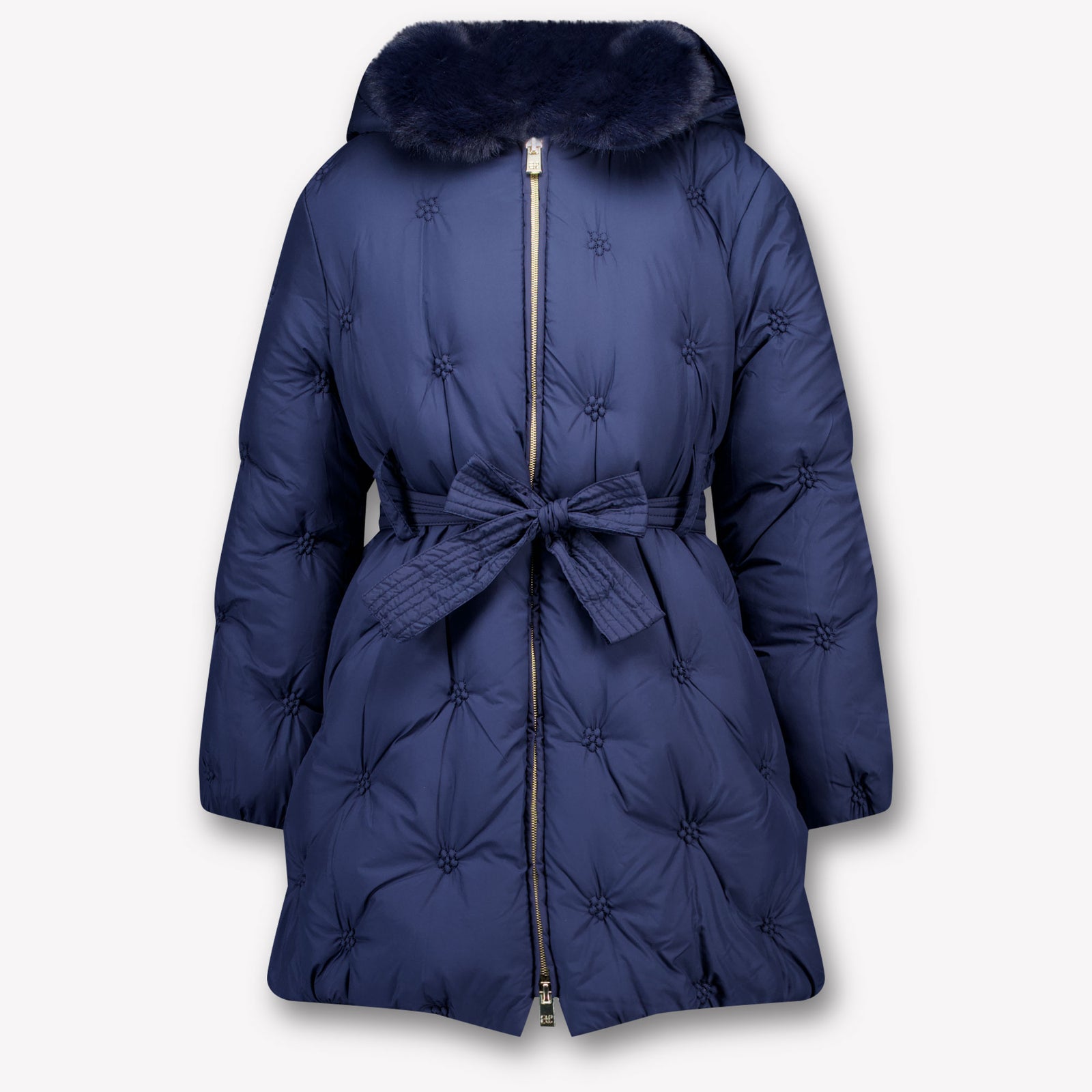 Abel & Lula Kinder Meisjes Winterjas In Navy