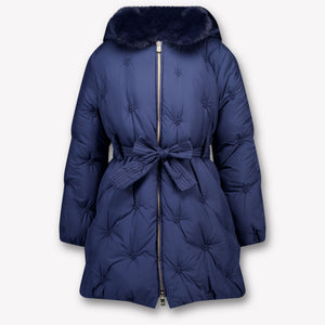 Abel & Lula Kids Girls Winter Coat  Navy