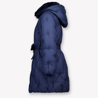 Abel & Lula Kids Girls Winter Coat  Navy
