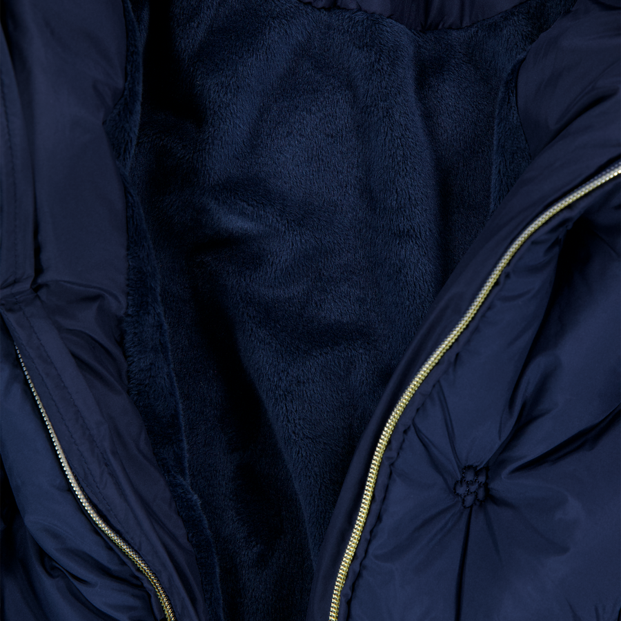 Abel & Lula Kids Girls Winter Coat  Navy