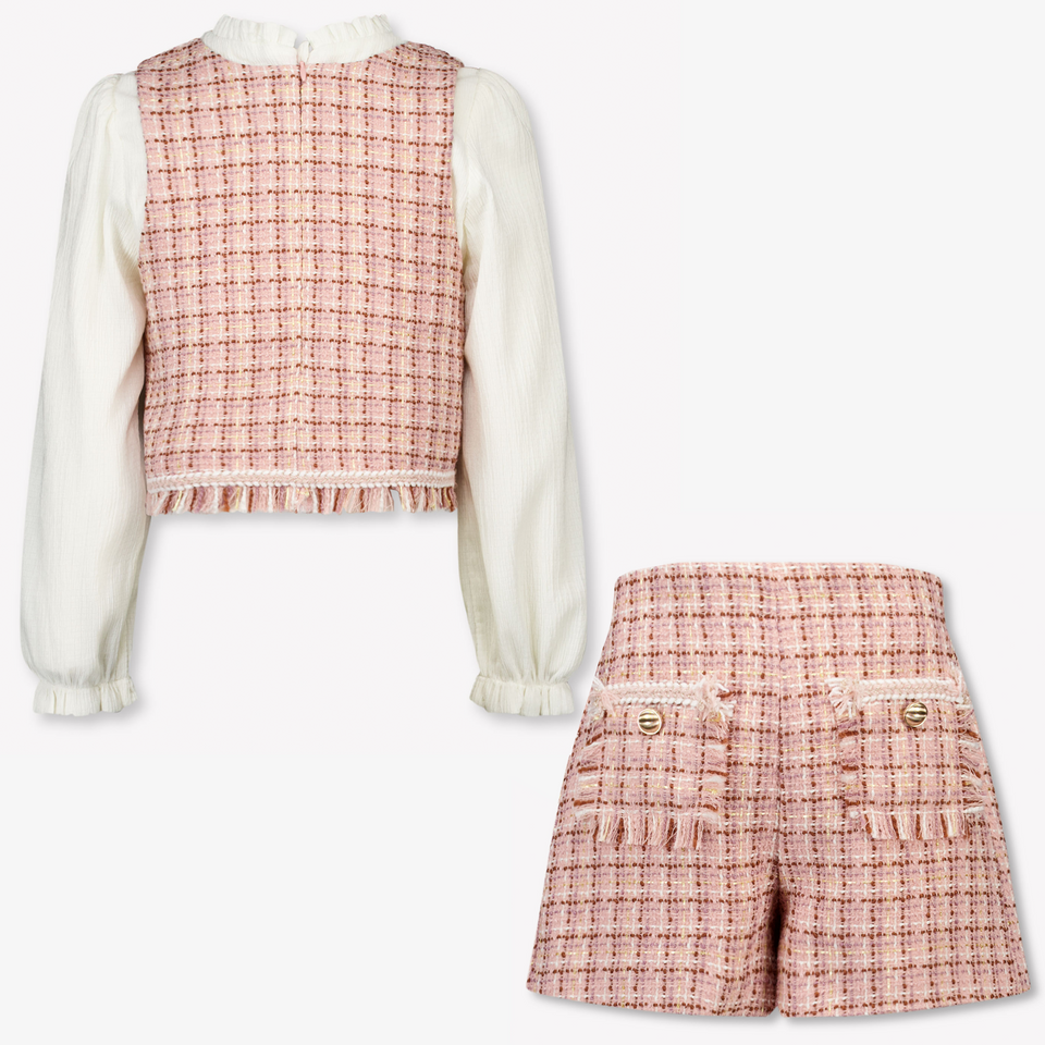 Abel & Lula Kids Girls Set  Pink