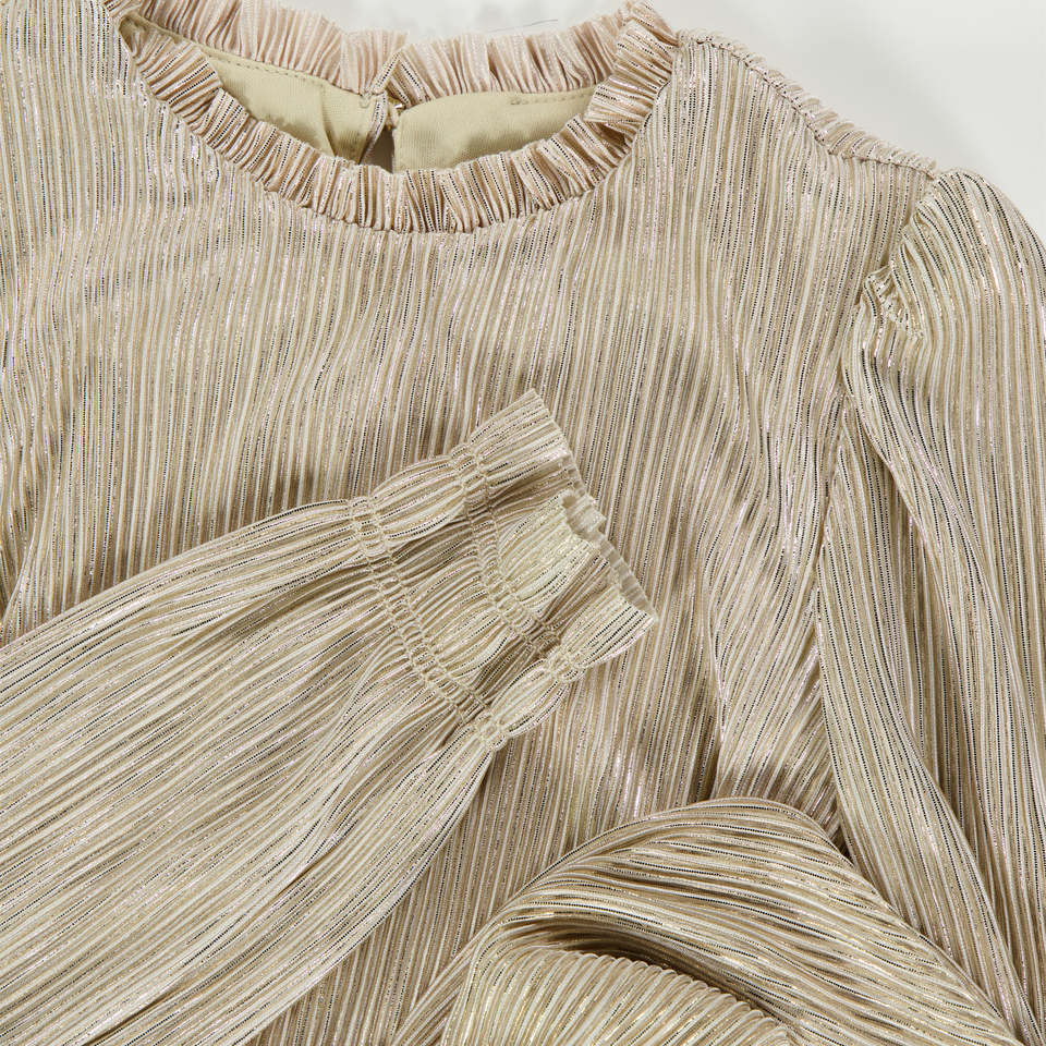 Abel & Lula Kinder Meisjes Setje In Beige