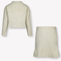 Abel & Lula Kids Girls Set  Beige
