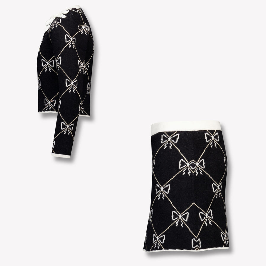 Abel & Lula Kids Girls Set  Black