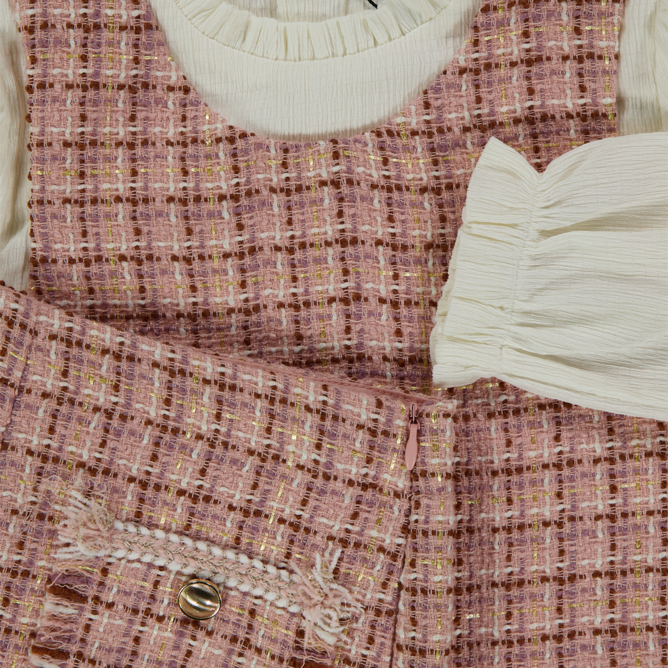 Abel & Lula Kids Girls Set  Pink