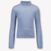 Abel & Lula Kinder Meisjes T-Shirt In Blauw