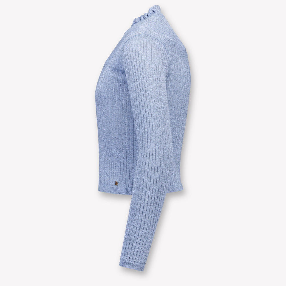 Abel & Lula Kinder Meisjes T-Shirt In Blauw