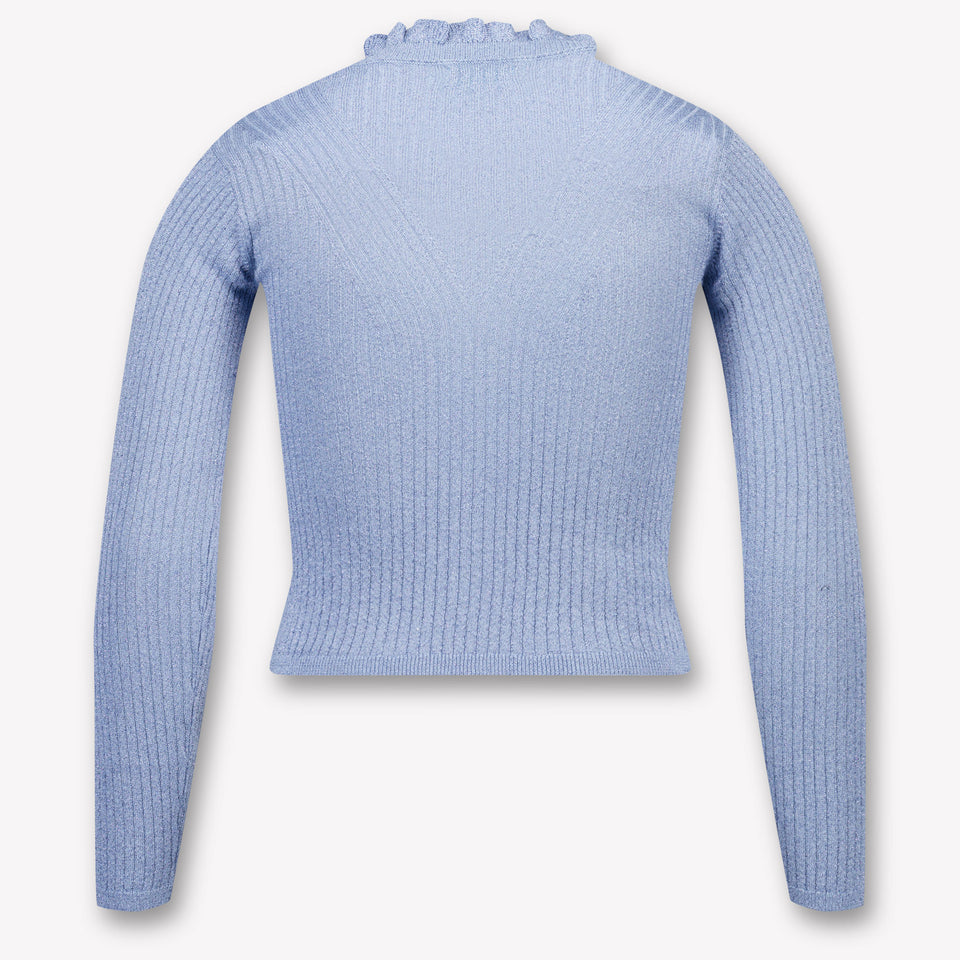 Abel & Lula Kinder Meisjes T-Shirt In Blauw