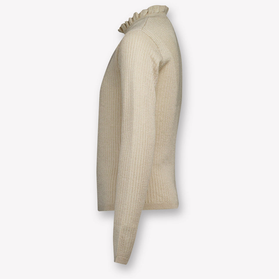 Abel & Lula Kids Girls  T-Shirt Beige