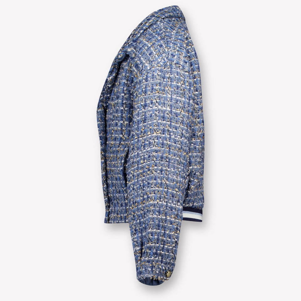 Abel & Lula Kinder Meisjes Colbert In Blauw