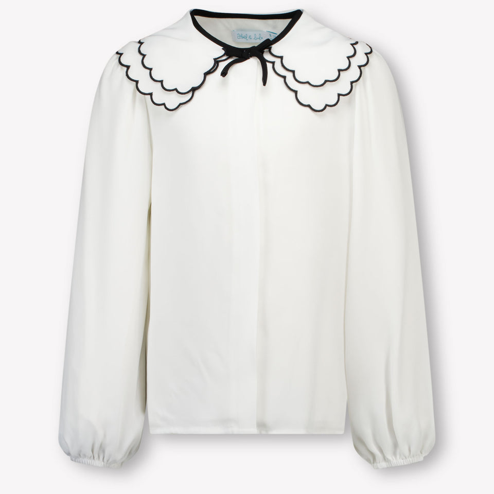 Abel & Lula Kids Girls Blouse  Offwhite