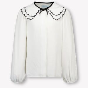 Abel & Lula Kids Girls Blouse  Offwhite