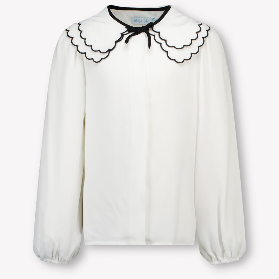 Abel & Lula Kids Girls Blouse  Offwhite