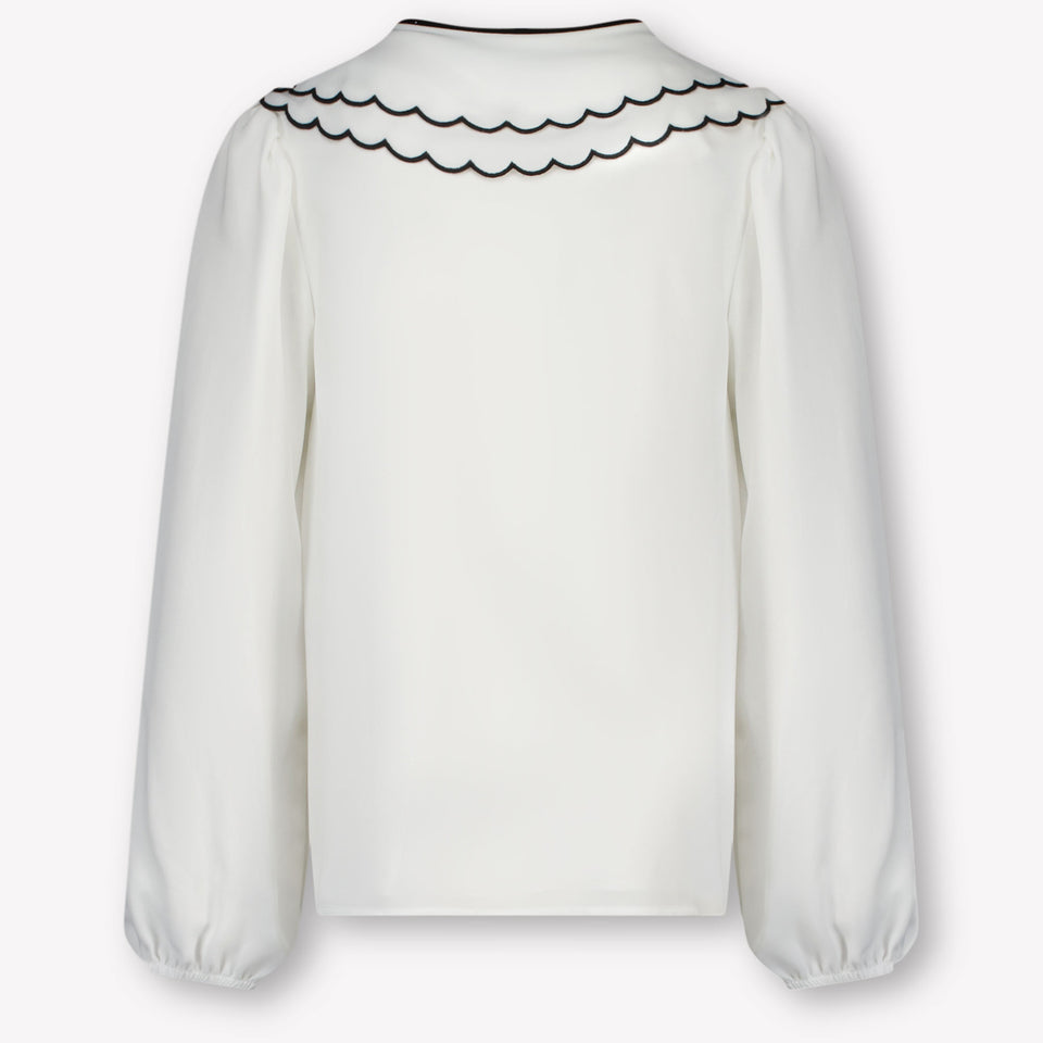 Abel & Lula Kids Girls Blouse  Offwhite