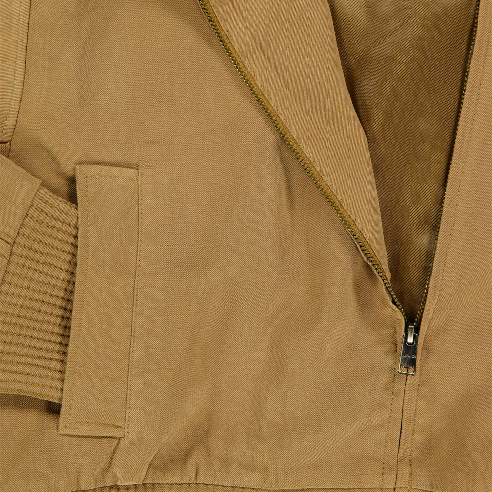 Lanvin Kids Girls Cardigan In Camel