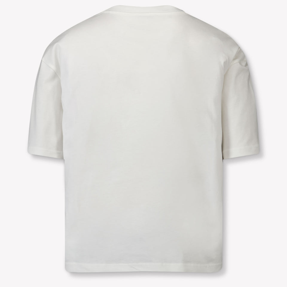 Lanvin Kinder Unisex T-Shirt In Off White