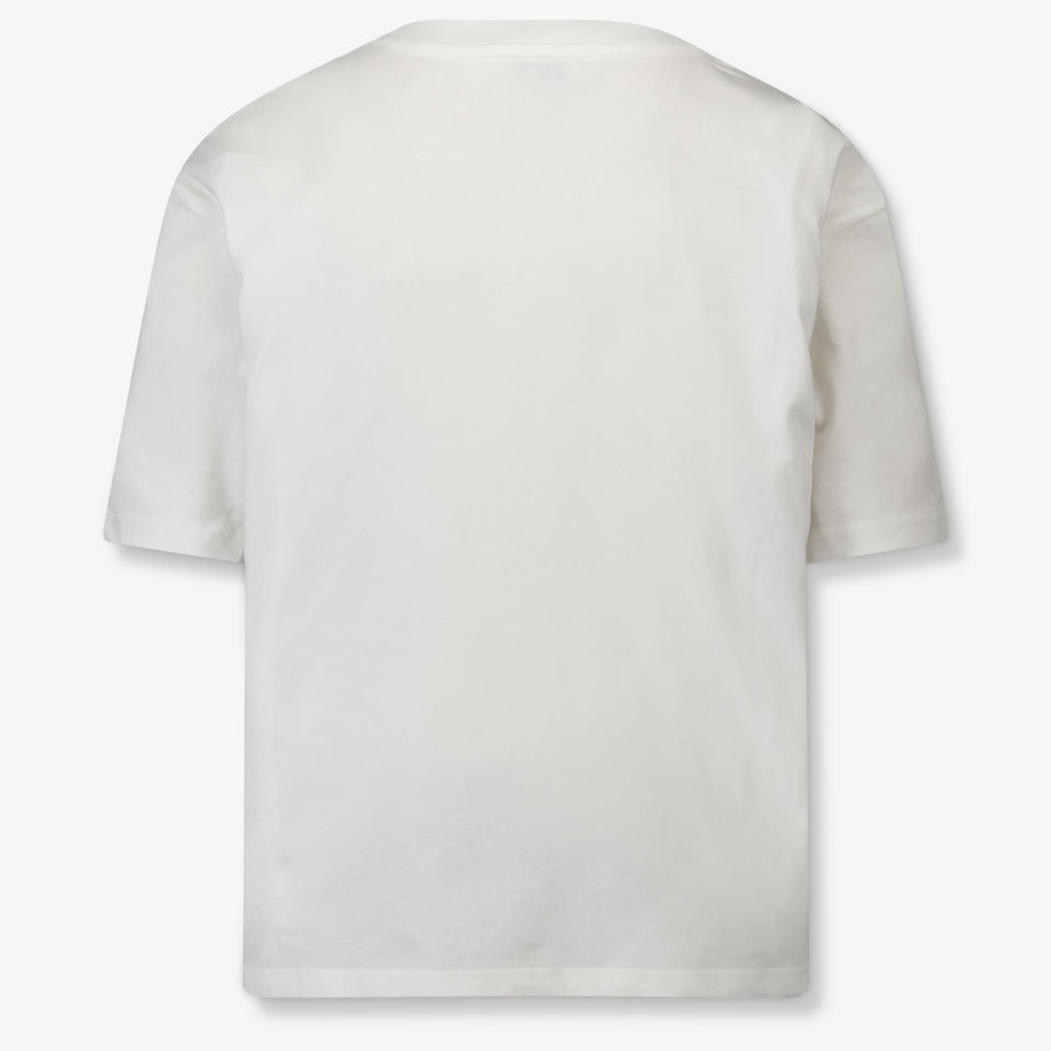 Lanvin Kinder Unisex T-Shirt In Off White