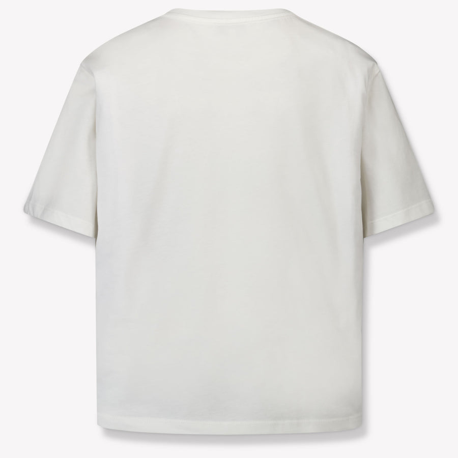Lanvin Kids Girls T-Shirt In OffWhite