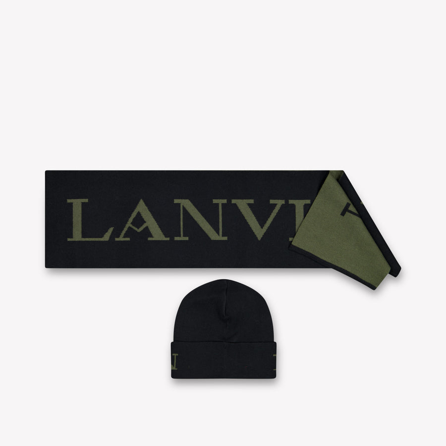 Lanvin Kinder Meisjes Muts In Zwart
