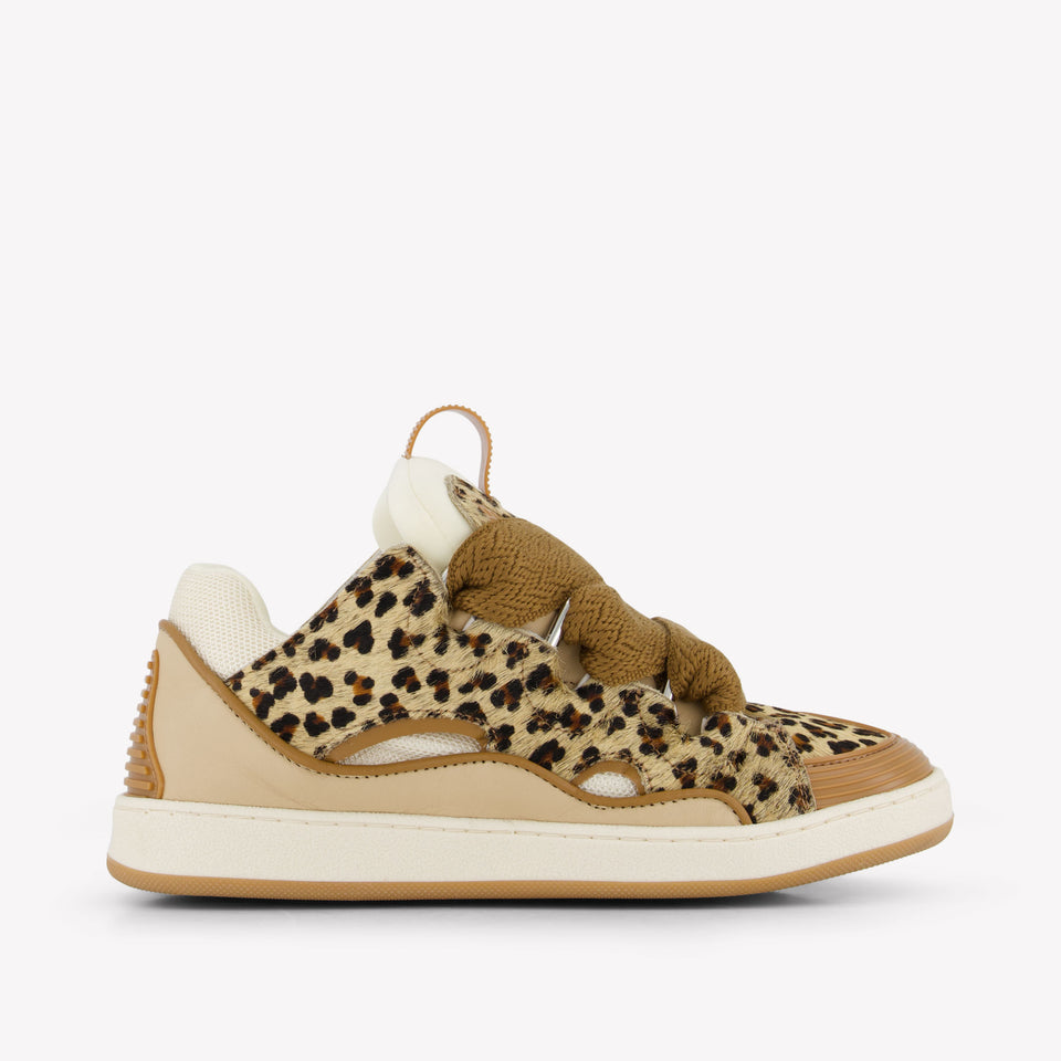 Lanvin Girls Sneakers In Panther