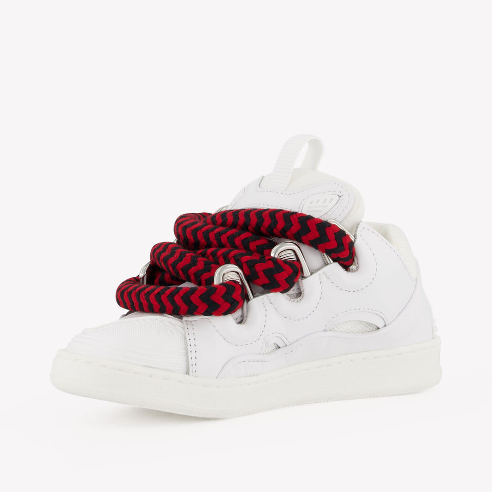 Lanvin Girls Sneakers In White