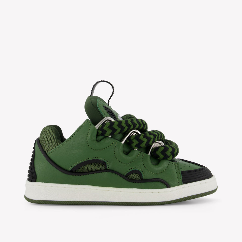 Lanvin Girls Sneakers In Green