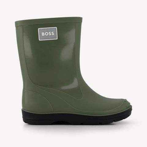Boss Boys Boots  Army
