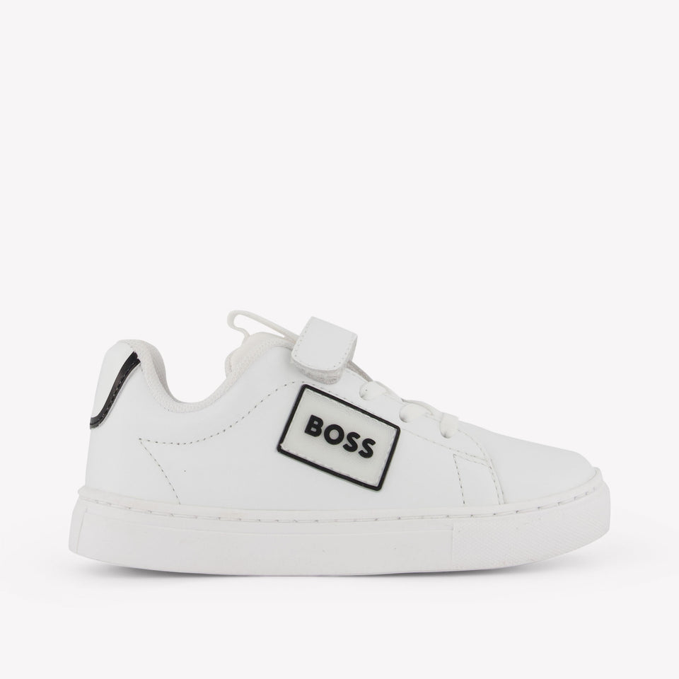 Boss Boys Sneakers  White