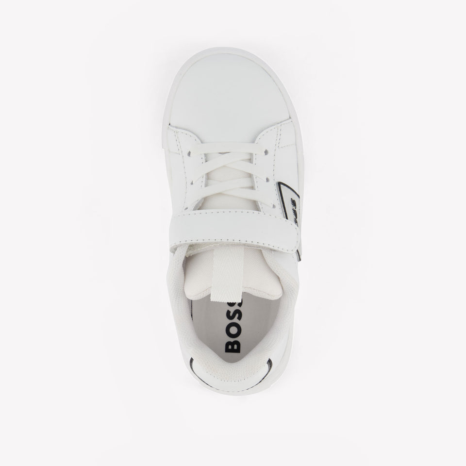 Boss Boys Sneakers  White