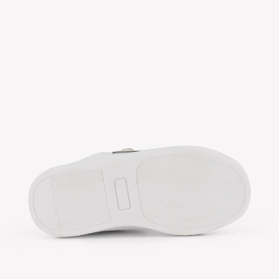 Boss Boys Sneakers  White