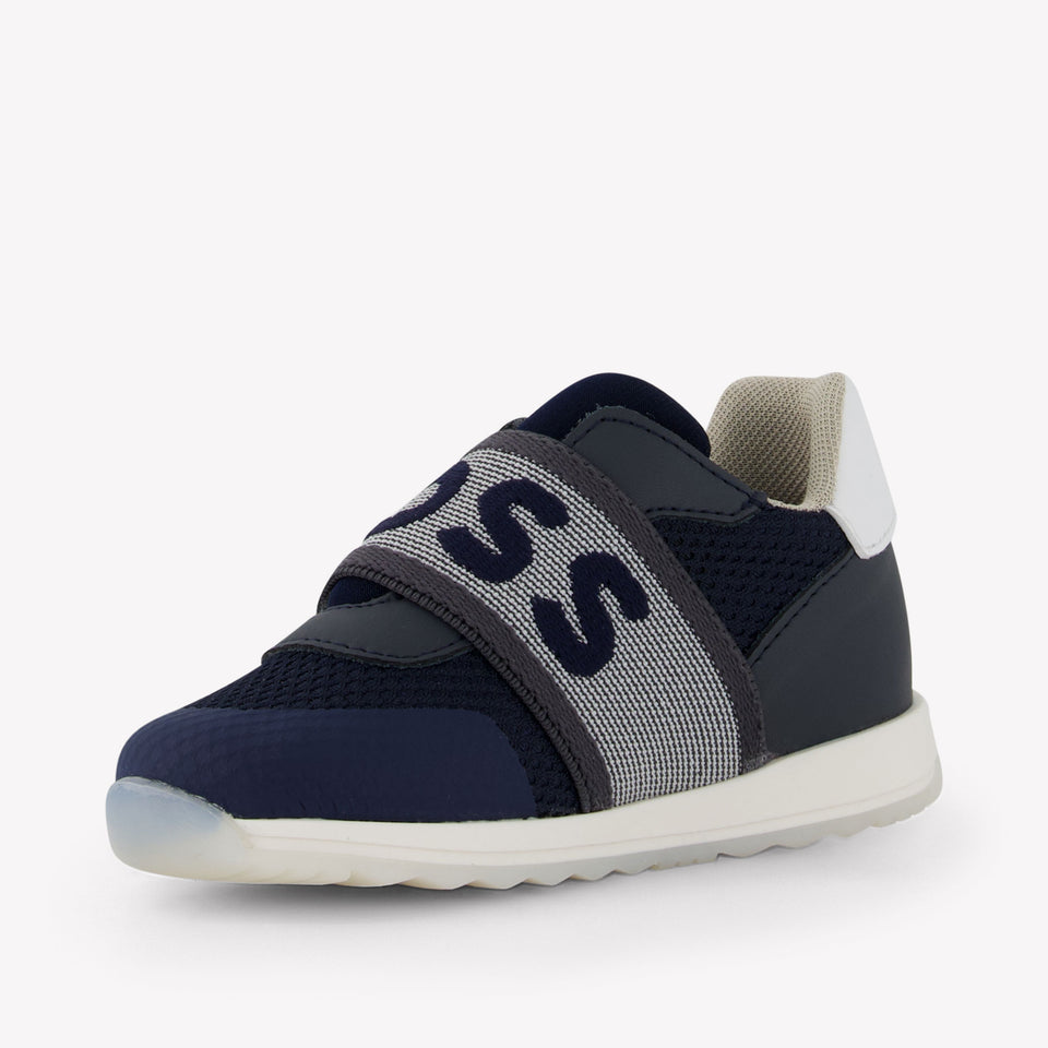 Boss Boys Sneakers  Navy