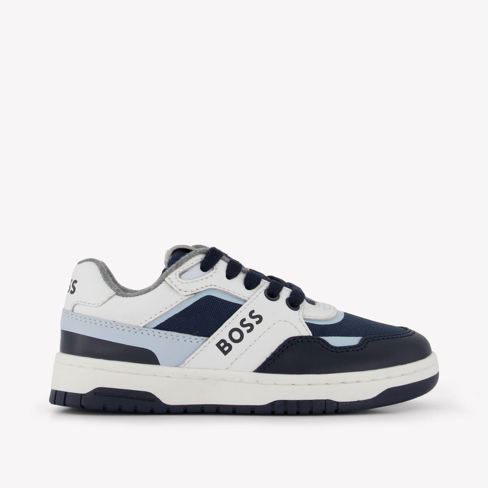 Boss Boys Sneakers  Navy