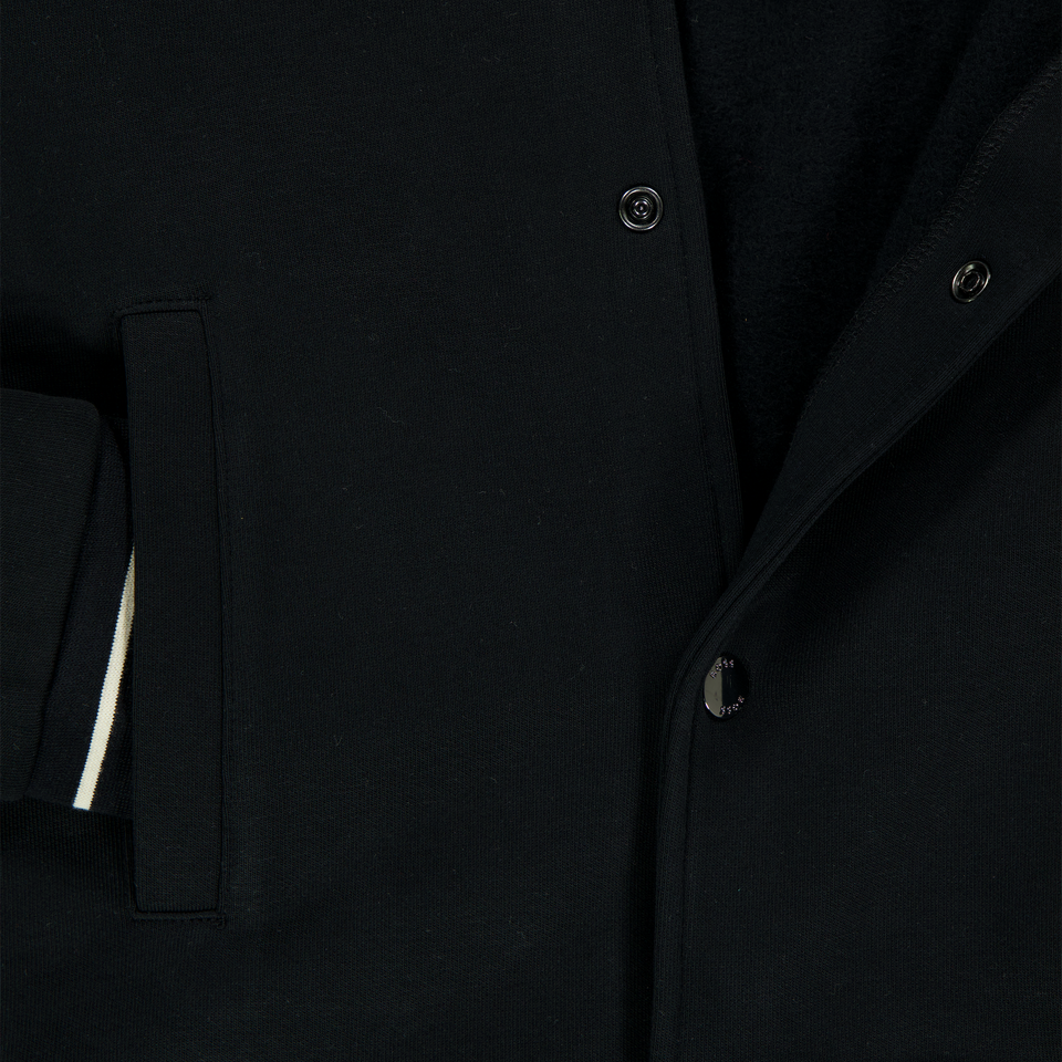 Boss Kinder Jongens Vest In Zwart