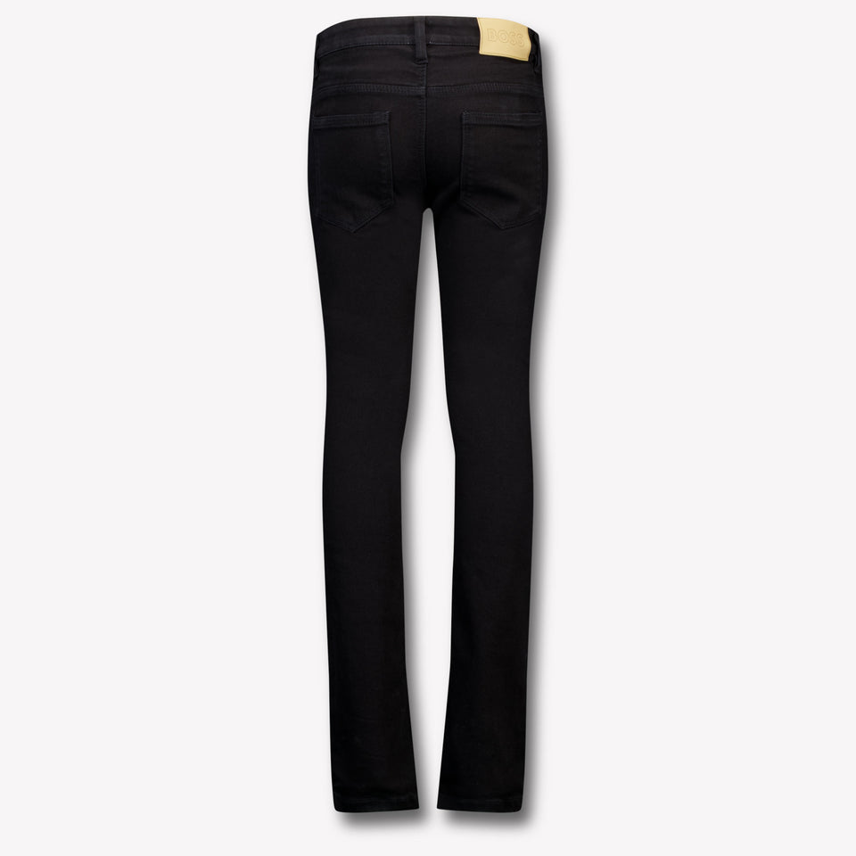 Boss Kinder Jongens Jeans In Zwart