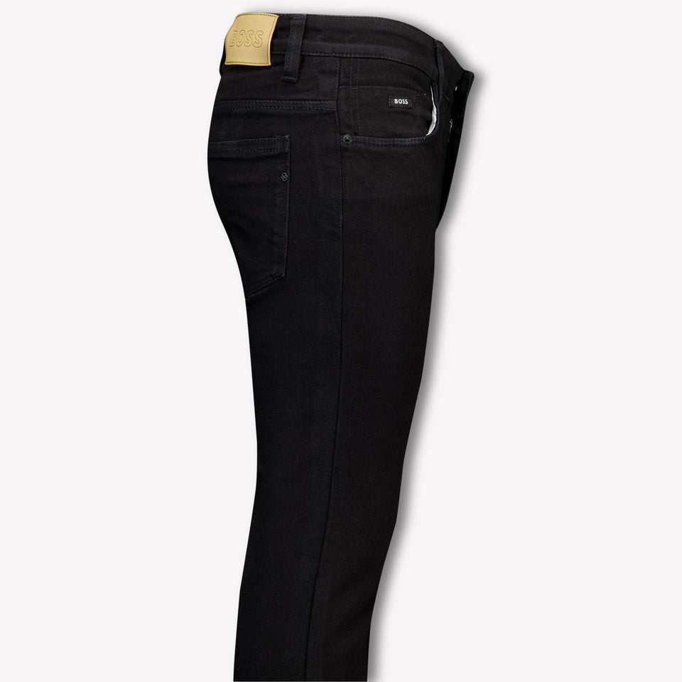 Boss Kinder Jongens Jeans In Zwart
