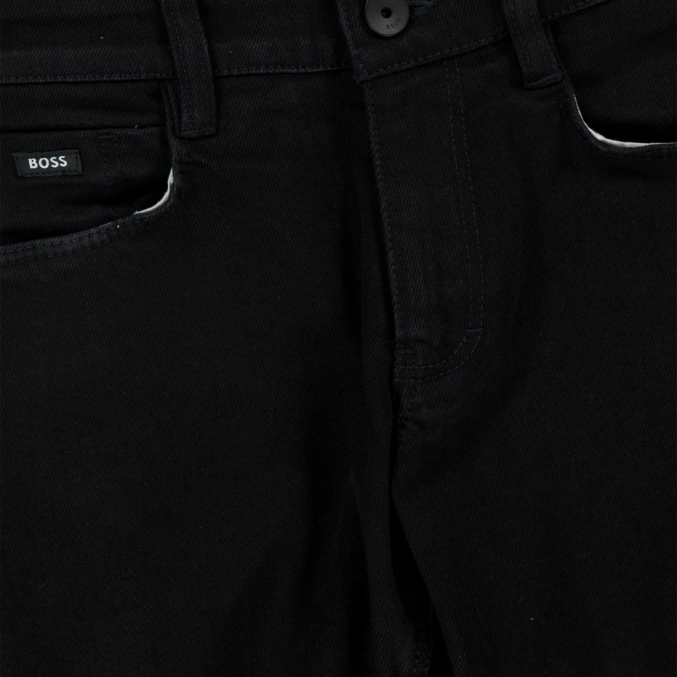 Boss Kinder Jongens Jeans In Zwart
