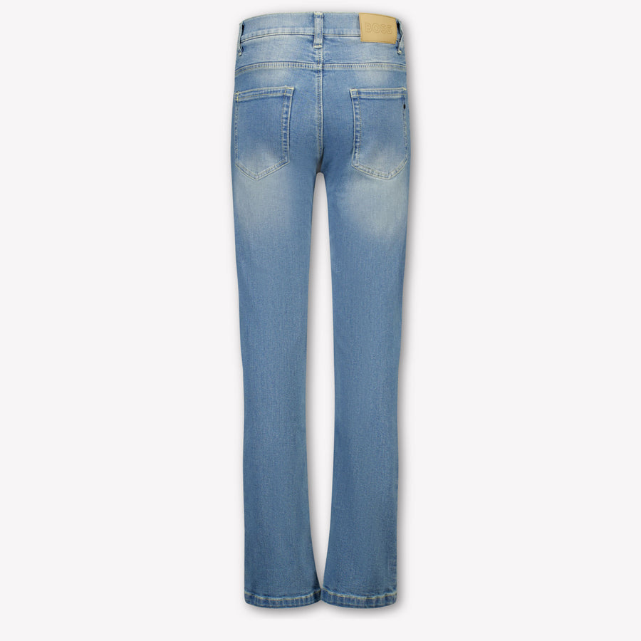 Boss Kinder Jongens Jeans In Licht Blauw