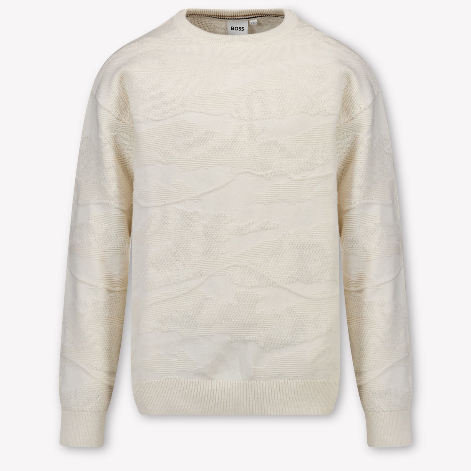 Boss Kids Boys Sweater  Light Beige